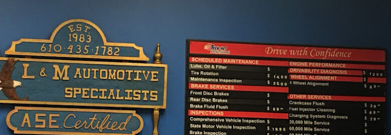 L & M Automotive Specialists Inc.